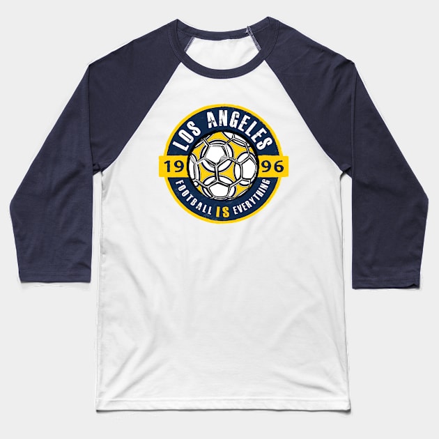 Football Is Everything - (LA) Los Angeles Vintage Baseball T-Shirt by FOOTBALL IS EVERYTHING